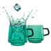 Stackable Mugs (Forest Green) - Set of 2