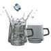 Stackable Mugs (Gray) - Set of 2