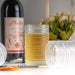 Hobnail Drinking Glasses - Clear 13 oz ( Set of 4 )