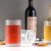 Hobnail Drinking Glasses - Clear 13 oz ( Set of 4 )