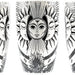 Tarot Sun and Moon Coffee and Tea Ceramic Mug 16oz