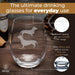 Dachshund Stemless Wine Glasses