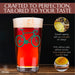 Beer Green Bicycle Printed Glasses