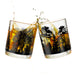 Forest Landscape Whiskey Glasses (Set of 2)