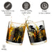 Forest Landscape Whiskey Glasses (Set of 2)