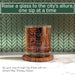 Chicago Etched Street Grid Whiskey Glasses