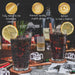 Pittsburgh City Grid Beer Glasses