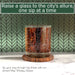 Atlanta Etched Street Grid Whiskey Glasses