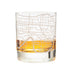 New Orleans Etched Street Grid Whiskey Glasses