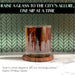 New York City Etched Skyline Whiskey Glasses