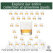 Nashville Etched Street Grid Whiskey Glasses