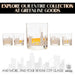 Chicago Etched Skyline Whiskey Glasses