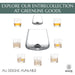 Hand Blown Bourbon & Scotch Tasting Glasses
