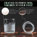 Washington DC Etched Skyline Whiskey Glasses