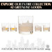 Washington DC Etched Skyline Whiskey Glasses