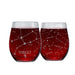 Virgo Stemless Wine Glasses