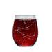 Capricorn Stemless Wine Glasses