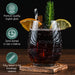 Scorpio Stemless Wine Glasses