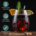 Cancer Stemless Wine Glasses