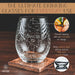 Cancer Stemless Wine Glasses