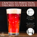 Science of Beer Etched Beer Glass