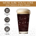 Science of Beer Etched Beer Glass