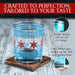 Chicago Flag & Neighborhoods Rocks Glasses
