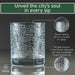 Kansas City Etched Street Grid Whiskey Glasses