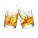 Tampa Etched Street Grid Whiskey Glasses