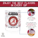 University Of Alabama Whiskey Glass Set (2 Low Ball Glasses)