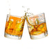 University Of Tennessee Whiskey Glass Set (2 Low Ball Glasses)