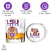 Louisiana State University Whiskey Glass Set (2 Low Ball Glasses)