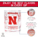 University Of Nebraska Whiskey Glass Set (2 Low Ball Glasses)