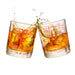 University Of Texas Whiskey Glass Set (2 Low Ball Glasses)