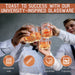 University Of Texas Whiskey Glass Set (2 Low Ball Glasses)