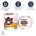 Auburn University Whiskey Glass Set (2 Low Ball Glasses)