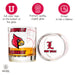 University Of Louisville Whiskey Glass Set (2 Low Ball Glasses)