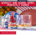 University Of Mississippi Whiskey Glass Set (2 Low Ball Glasses)