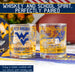 West Virginia University Whiskey Glass Set (2 Low Ball Glasses)