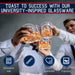 Gonzaga University Whiskey Glass Set (2 Low Ball Glasses)