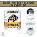 University of Colorado Whiskey Glass Set (2 Low Ball Glasses)