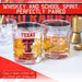 Texas Tech University Whiskey Glass Set (2 Low Ball Glasses)
