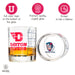 University Of Dayton Whiskey Glass Set (2 Low Ball Glasses)