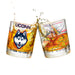 University Of Connecticut Whiskey Glass Set (2 Low Ball Glasses)