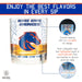Boise State University Whiskey Glass Set (2 Low Ball Glasses)