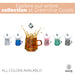 Stackable Mugs (Amber) - Set of 2