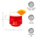 Stackable Mugs (Clear) - Set of 2
