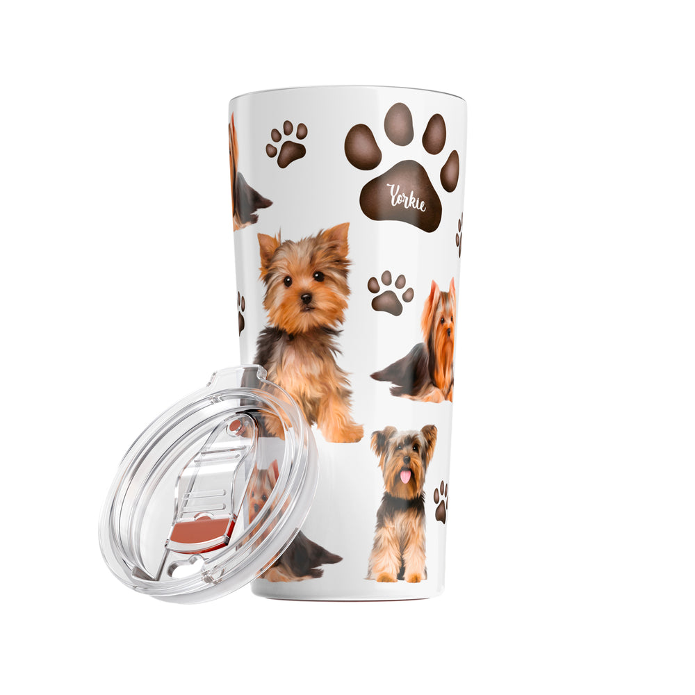 Yorkie Insulated Stainless Steel Tumbler 20oz
