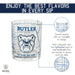 Butler University Whiskey Glass Set (2 Low Ball Glasses)