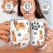 Golden Retriever Egg-Shaped Insulated Stainless Steel Tumbler 12oz